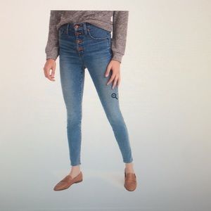 Madewell - SZ 28, 10” HIGH RISE, SKINNY jeans - NWT